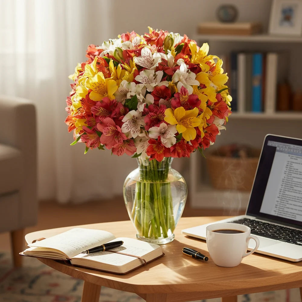 100 Blooms of Alstroemeria II Fleur Concept