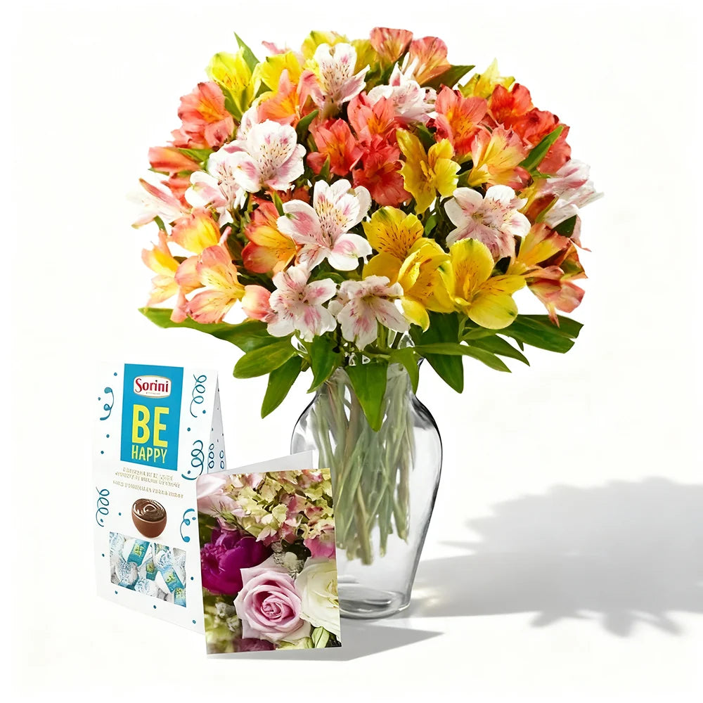 50 Blooms of Alstroemeria II Fleur Concept
