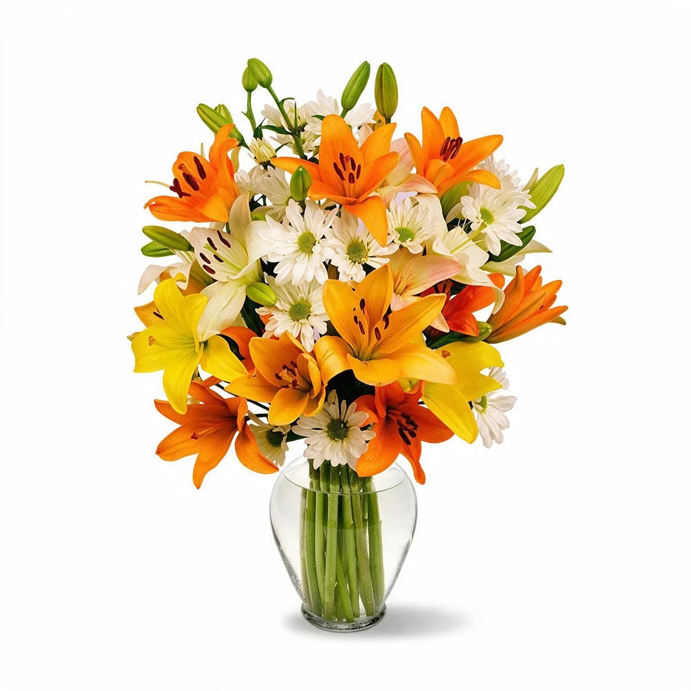 Celestial Lilies Bouquet Fleur Concept