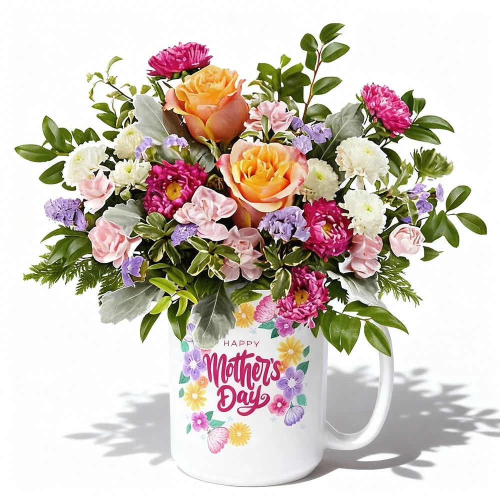 Whimsical Garden Blooms Fleur Concept