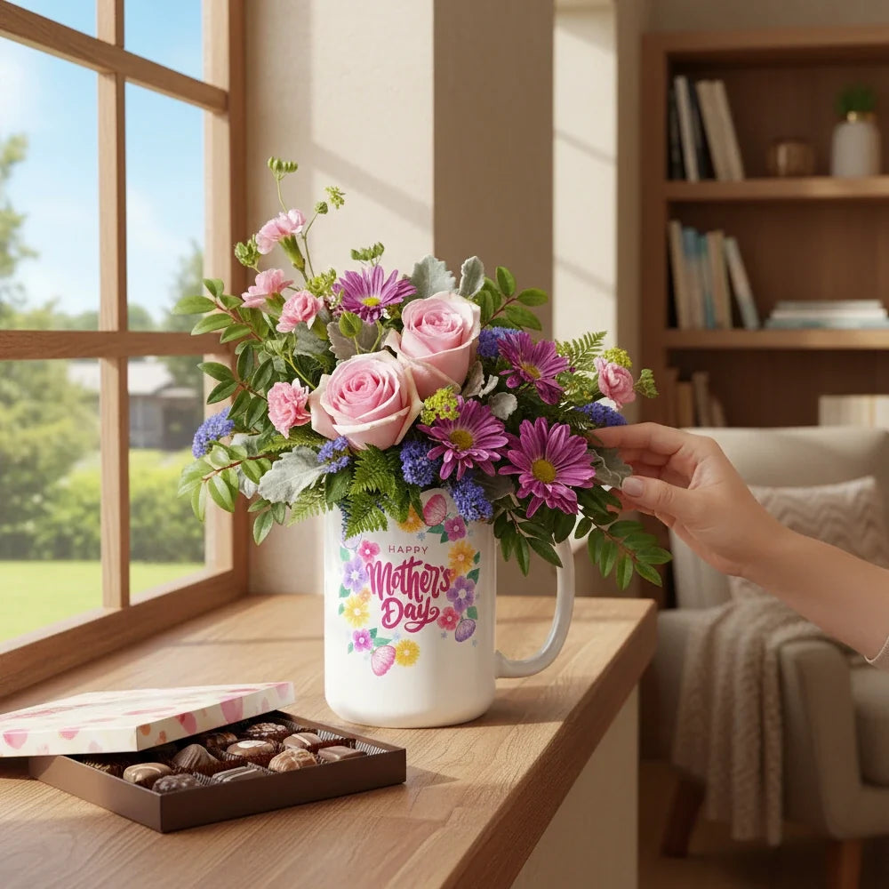 Plum & Pink Melody Bouquet Fleur Concept