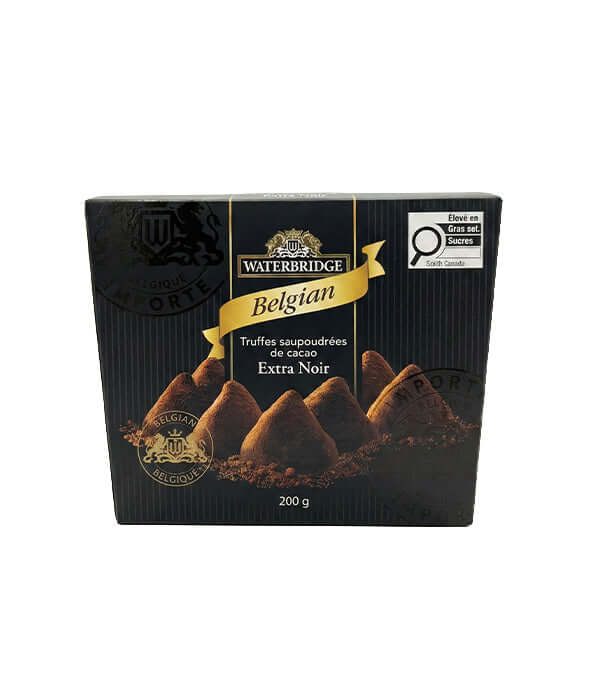 Cocoa Dusted Dark Chocolate Truffles Fleur Concept