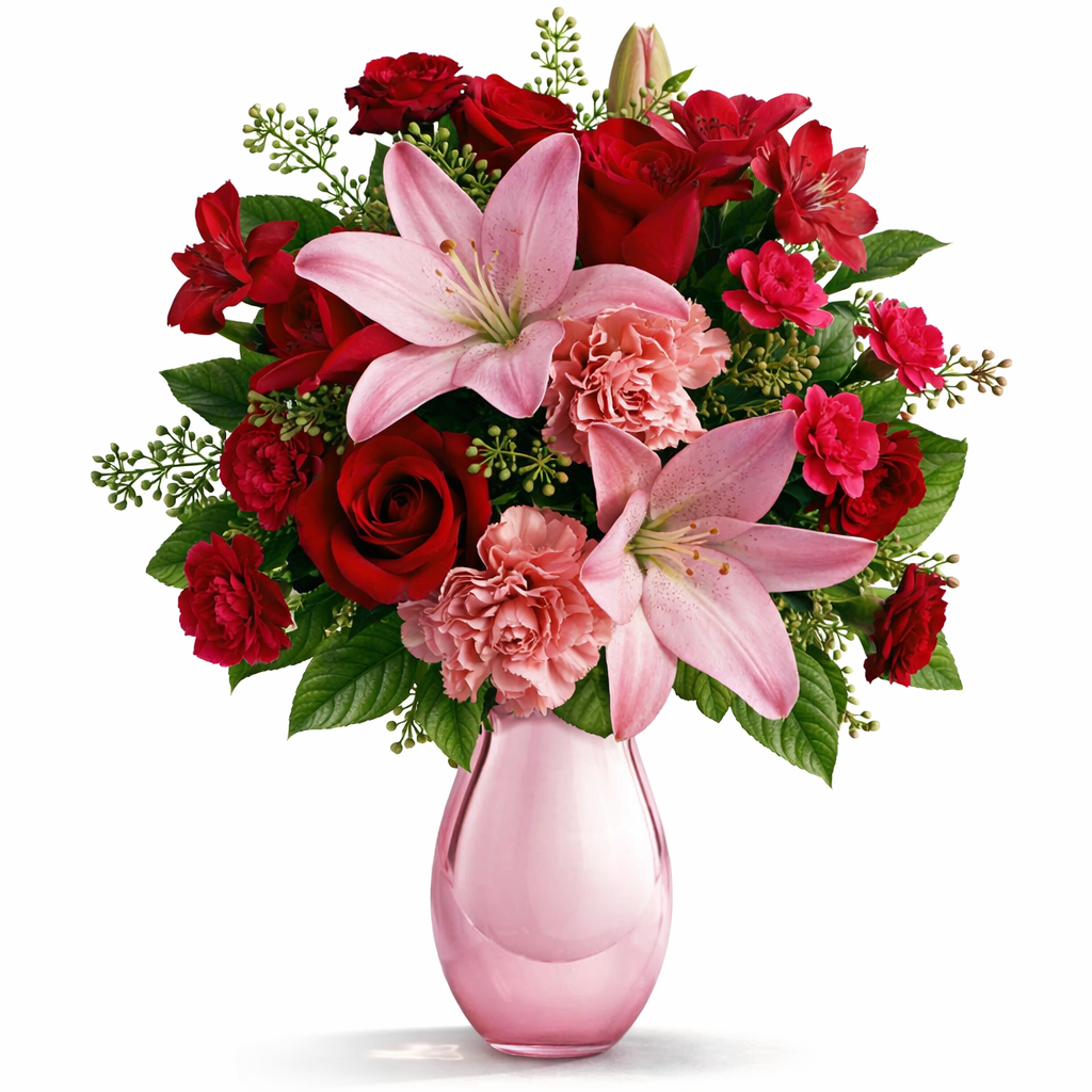 Roses and Pearls Fleur Concept