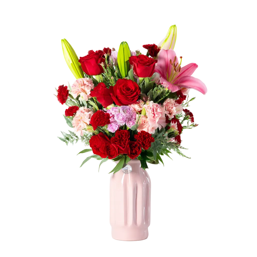 Roses and Pearl Bouquet