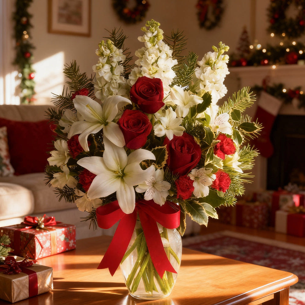 Holiday Snowflakes Fleur Concept