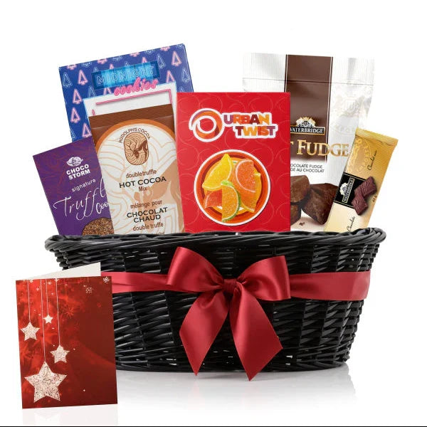 Christmas gourmet gift basket