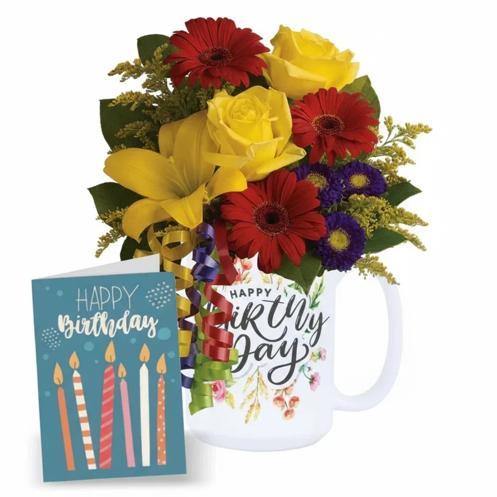 Birthday Mug Collection I Fleur Concept