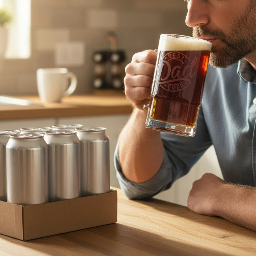 Fathers Day Beer & Mug Combo V Fleur Concept