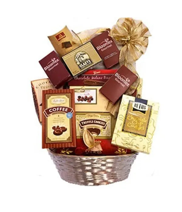 Chocolate Lovers Gift Basket Fleur Concept