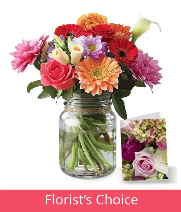 Designer Collection Mason Jar III Fleur Concept