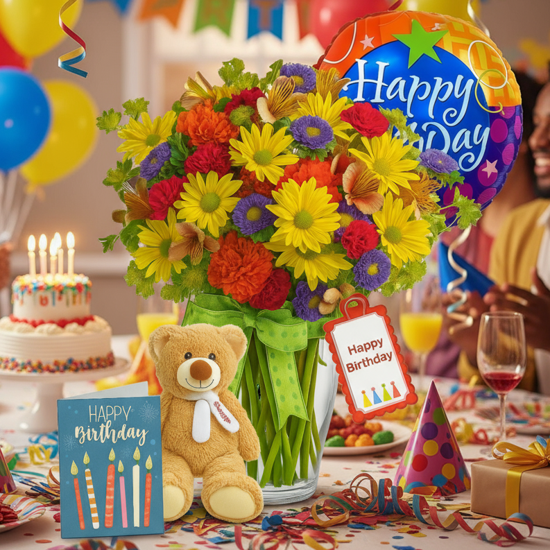 Birthday Designer Collection II Combo Fleur Concept