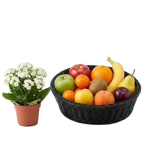 Fruits & Flowers Gift Basket Fleur Concept