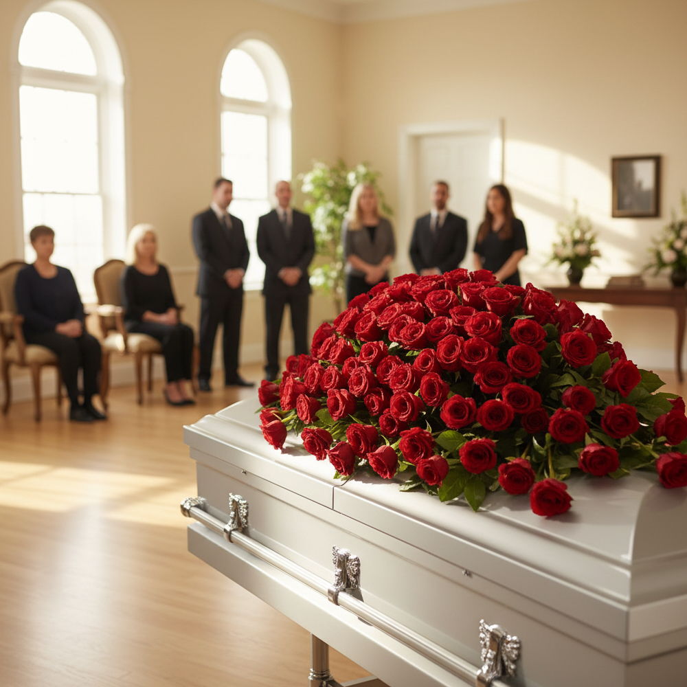 Greatest Love Casket Spray Fleur Concept