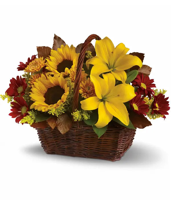 Golden Days Basket Fleur Concept