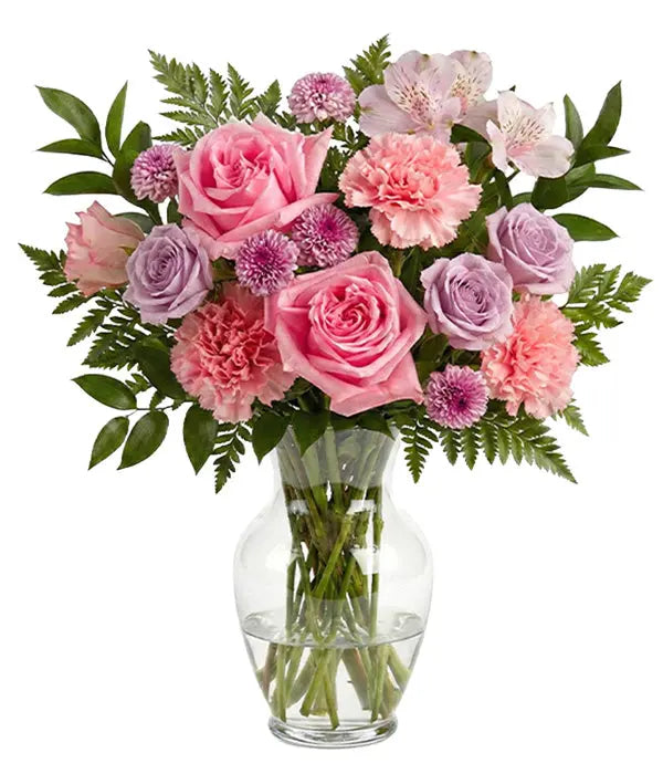 Dusty Rose Bouquet Fleur Concept