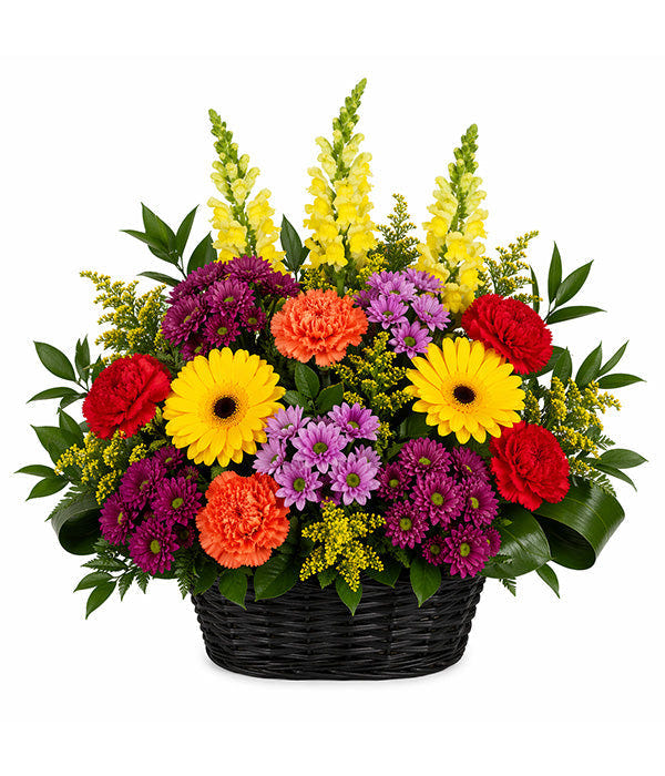 Vibrant Basket Fleur Concept