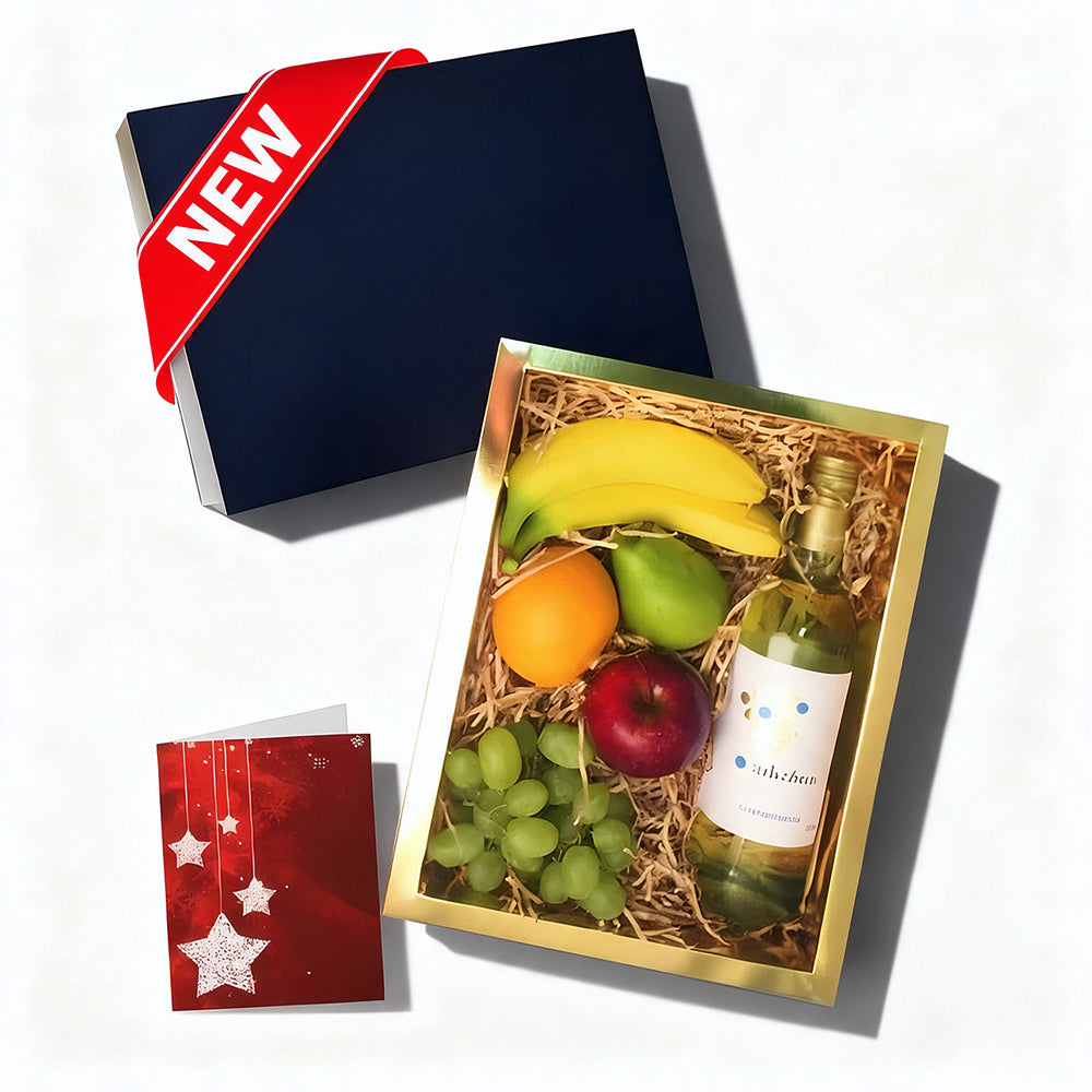 Fruit & White Wine Gift Box