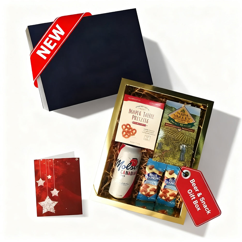 Boîte-cadeau Bière et collations