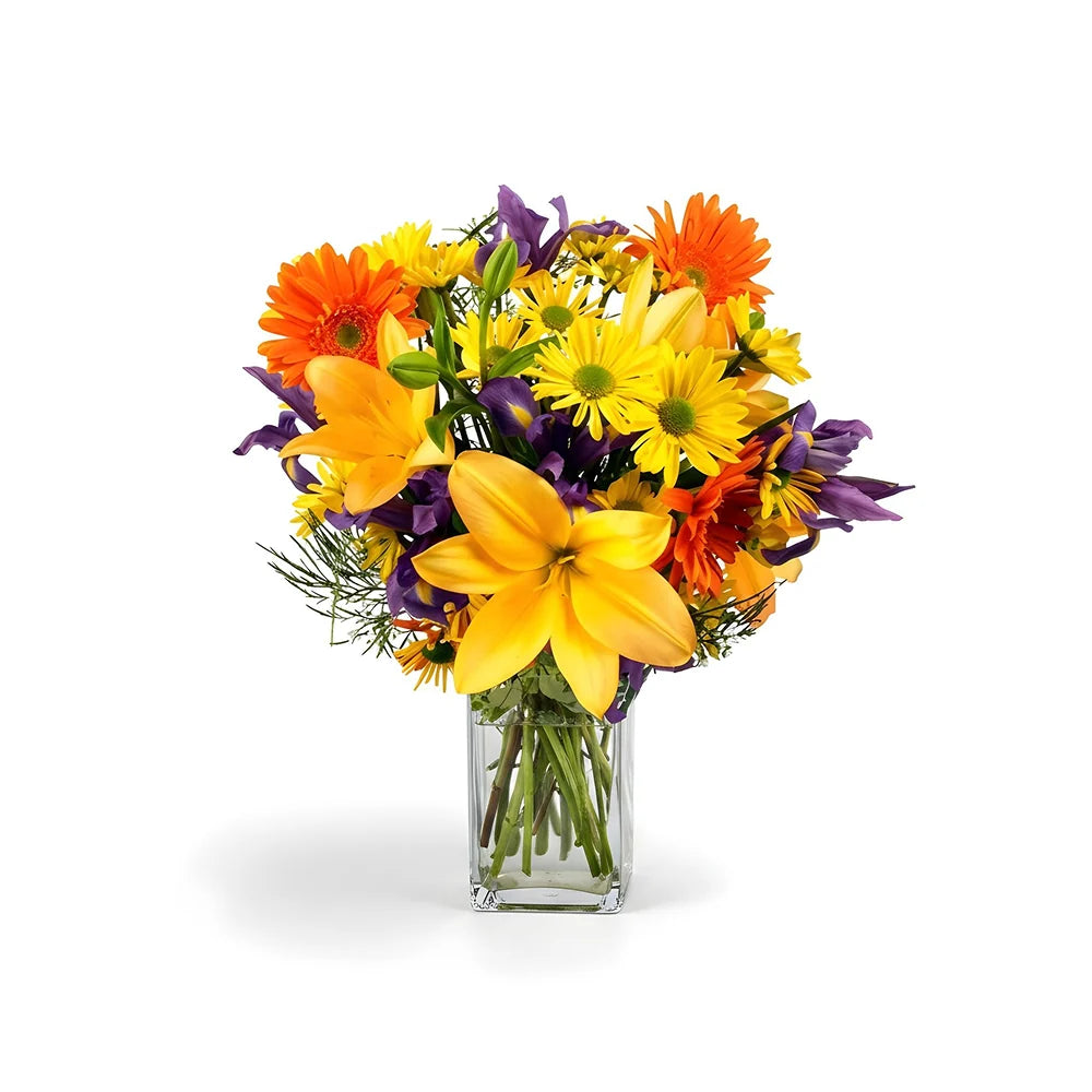 Mandarin Swirls Fleur Concept