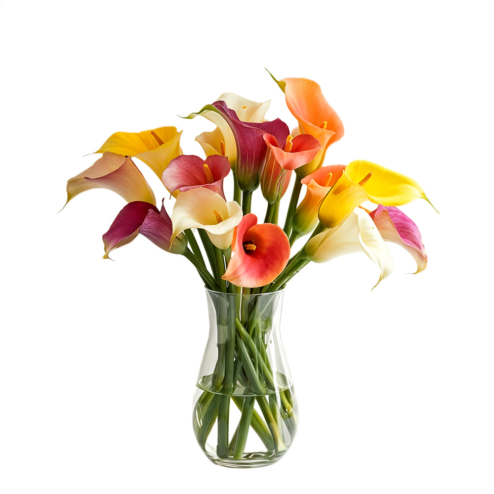 Assorted Calla Lilies Fleur Concept