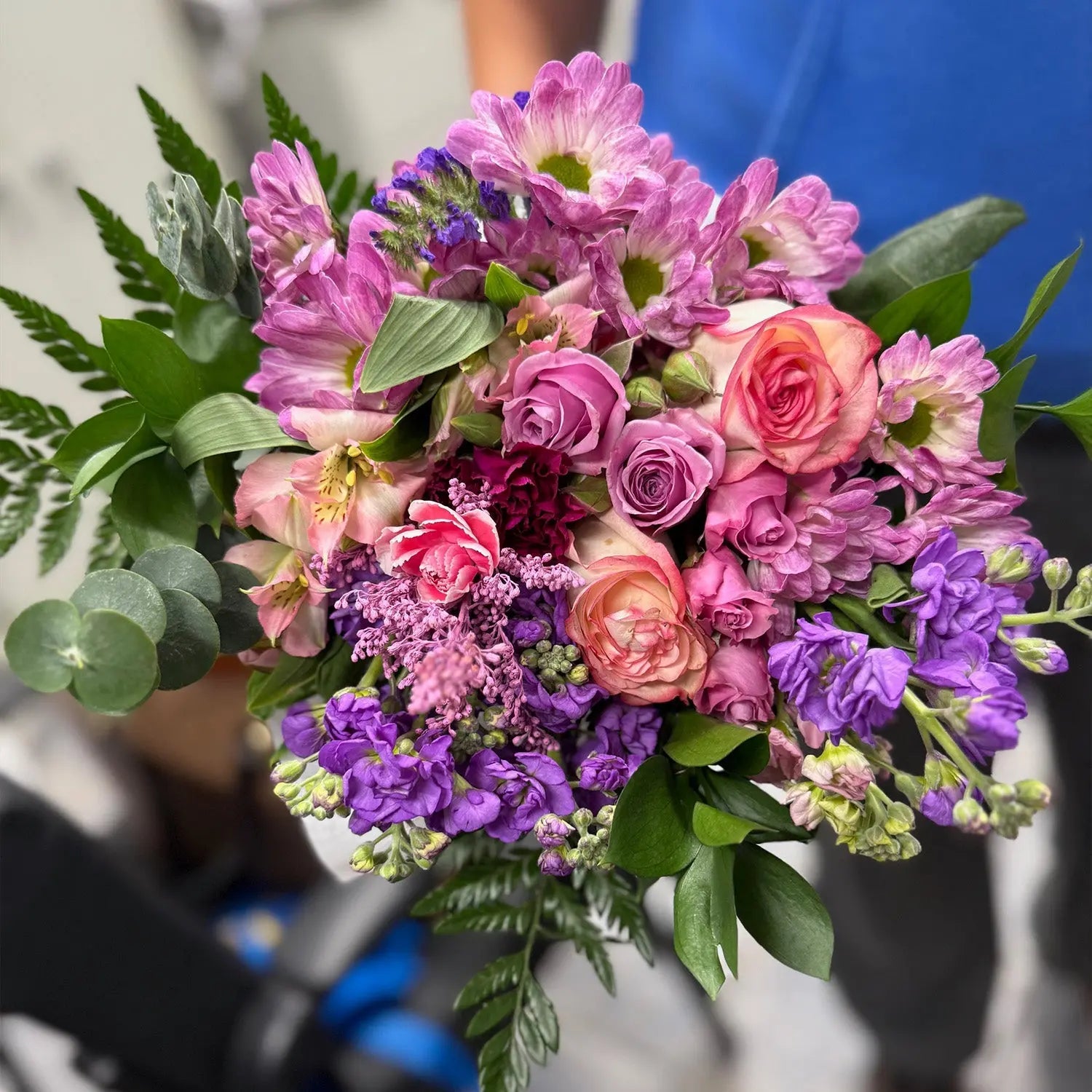 Blush & Berry Bouquet Fleur Concept