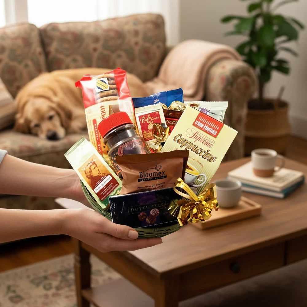 Classic Coffee Basket Fleur Concept
