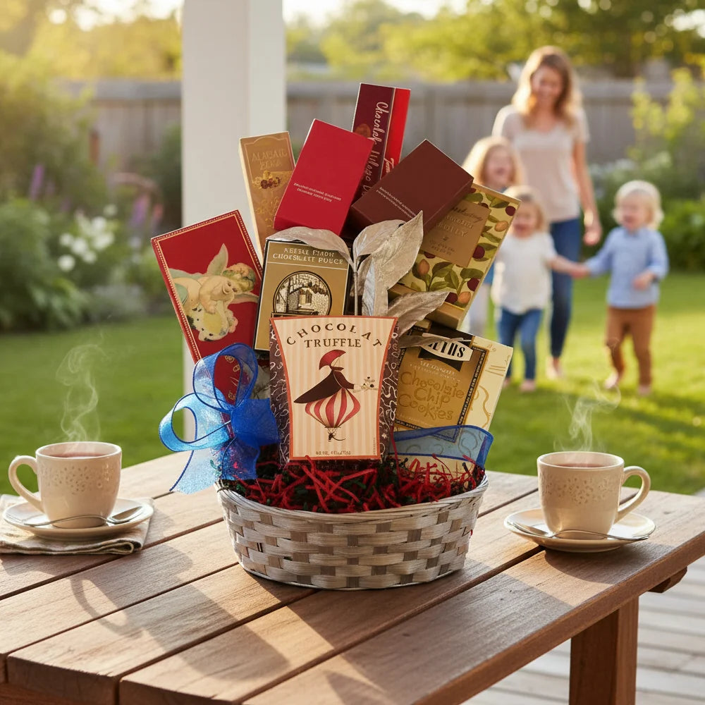 Snack Gift Basket Fleur Concept