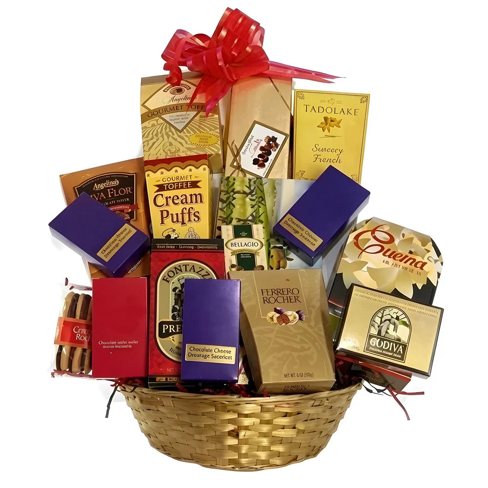Taste Bud Bliss Gift Basket Fleur Concept