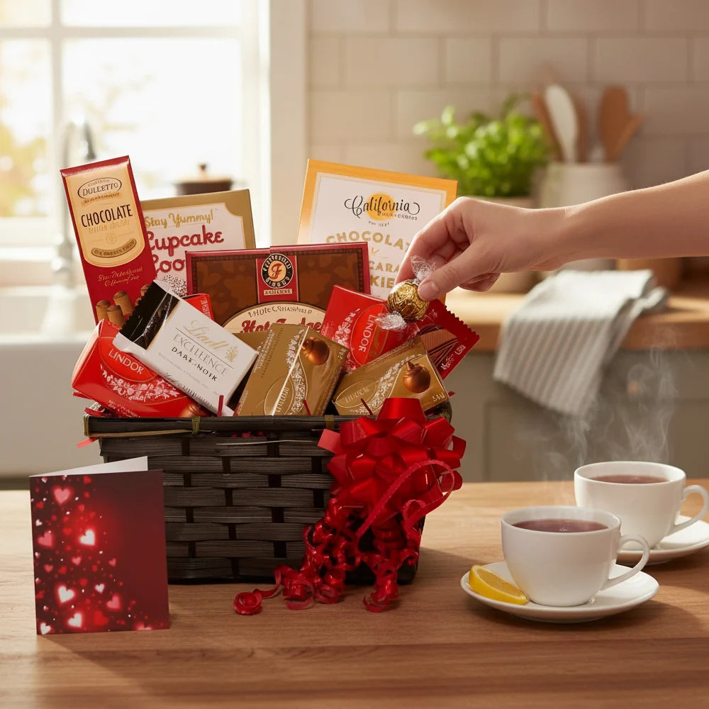 Lindt Gift Basket Collection III Fleur Concept