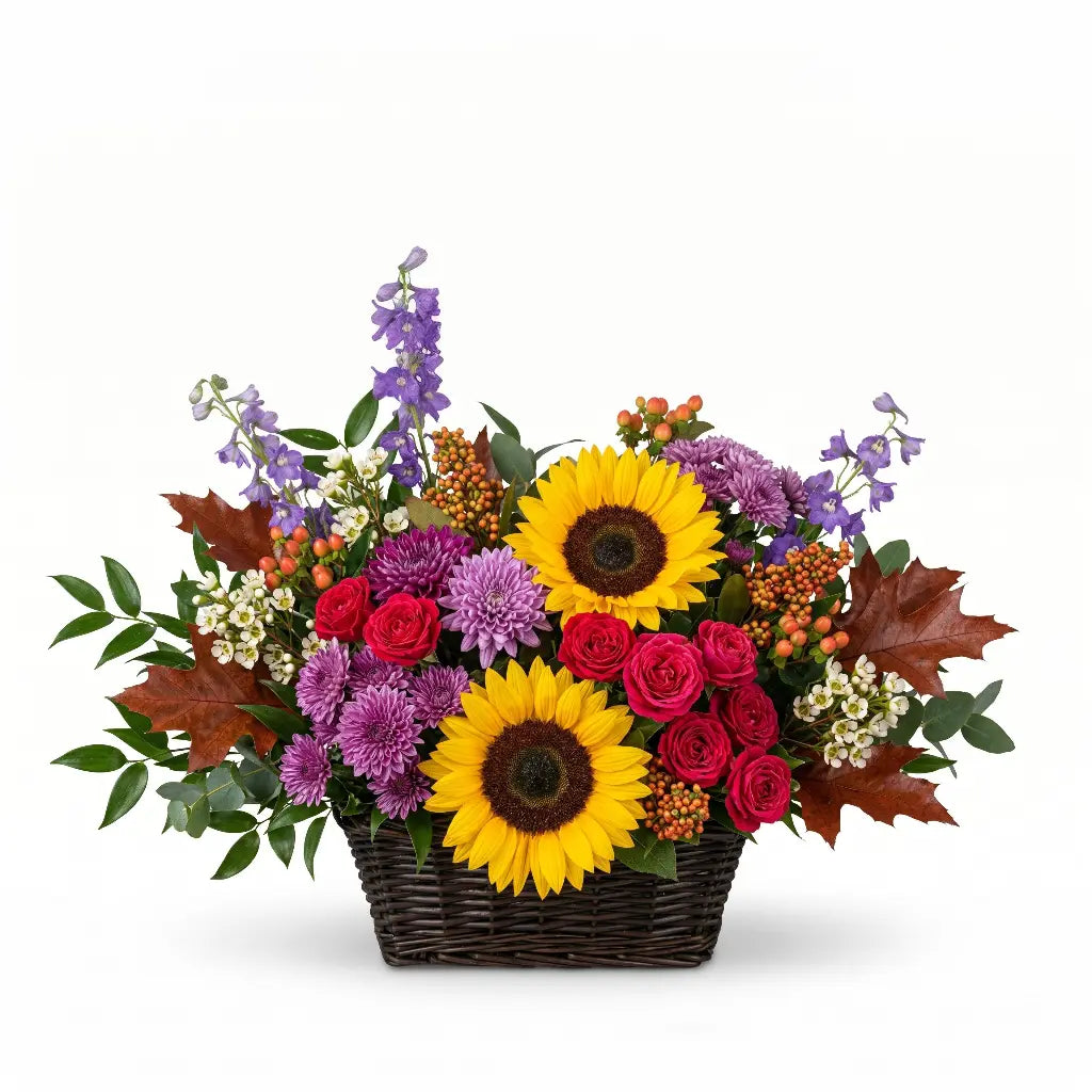 Sunflower Basket Fleur Concept