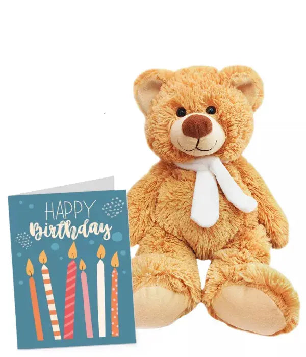 Birthday Card & Teddy Fleur Concept