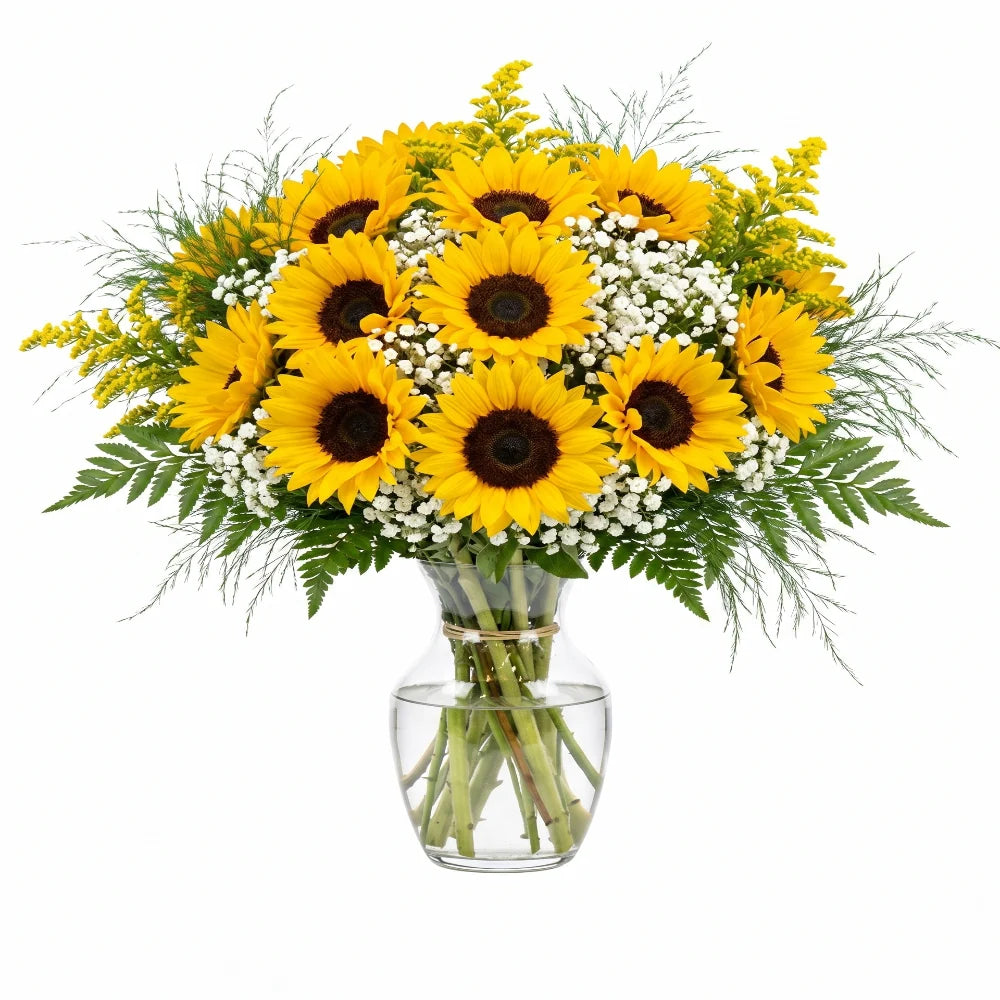 Sunshine Sunflowers Fleur Concept