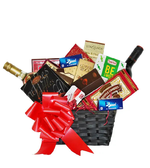 Wine & Gourmet Gift Basket Fleur Concept