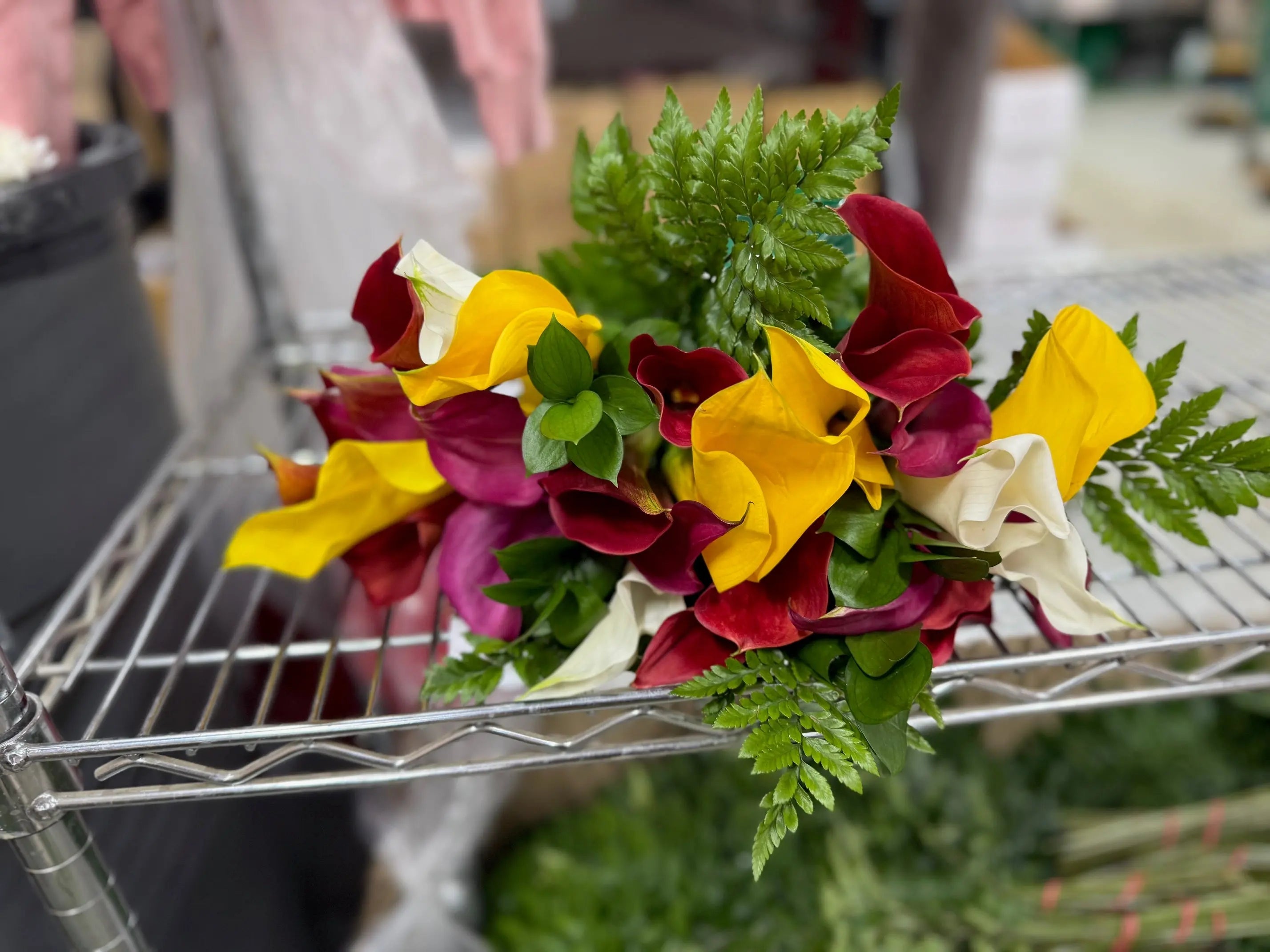 Assorted Calla Lilies Fleur Concept