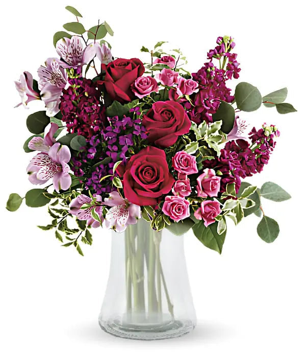 Pink Posy Club Bouquet Fleur Concept