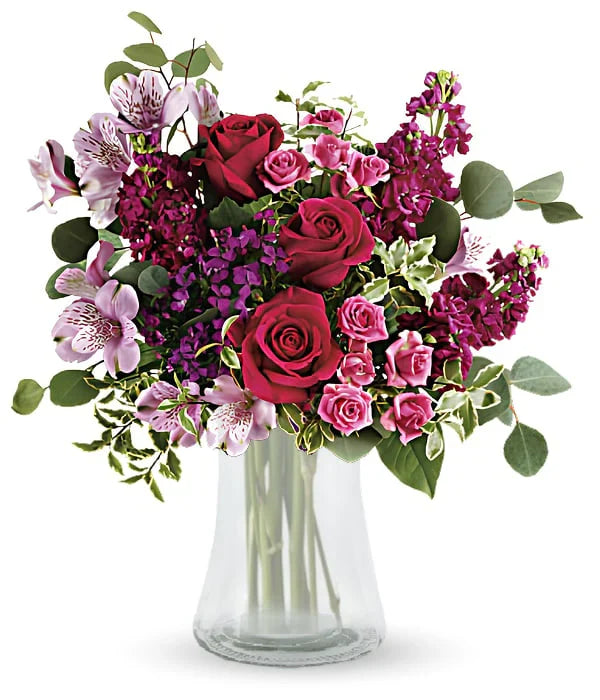 Pink Posy Club Bouquet Fleur Concept