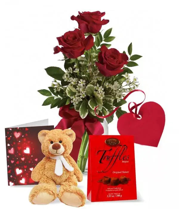 Rose, Teddy & Truffles Special Fleur Concept