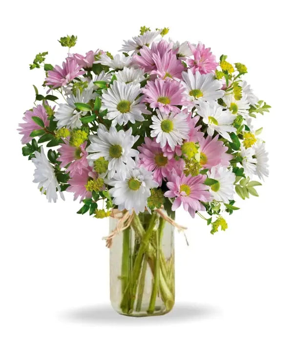 Sweet Blossom in Mason Jar Fleur Concept