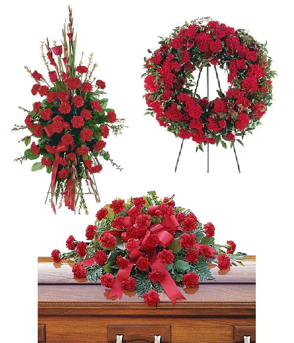Warm Regards Funeral Flower Package Fleur Concept