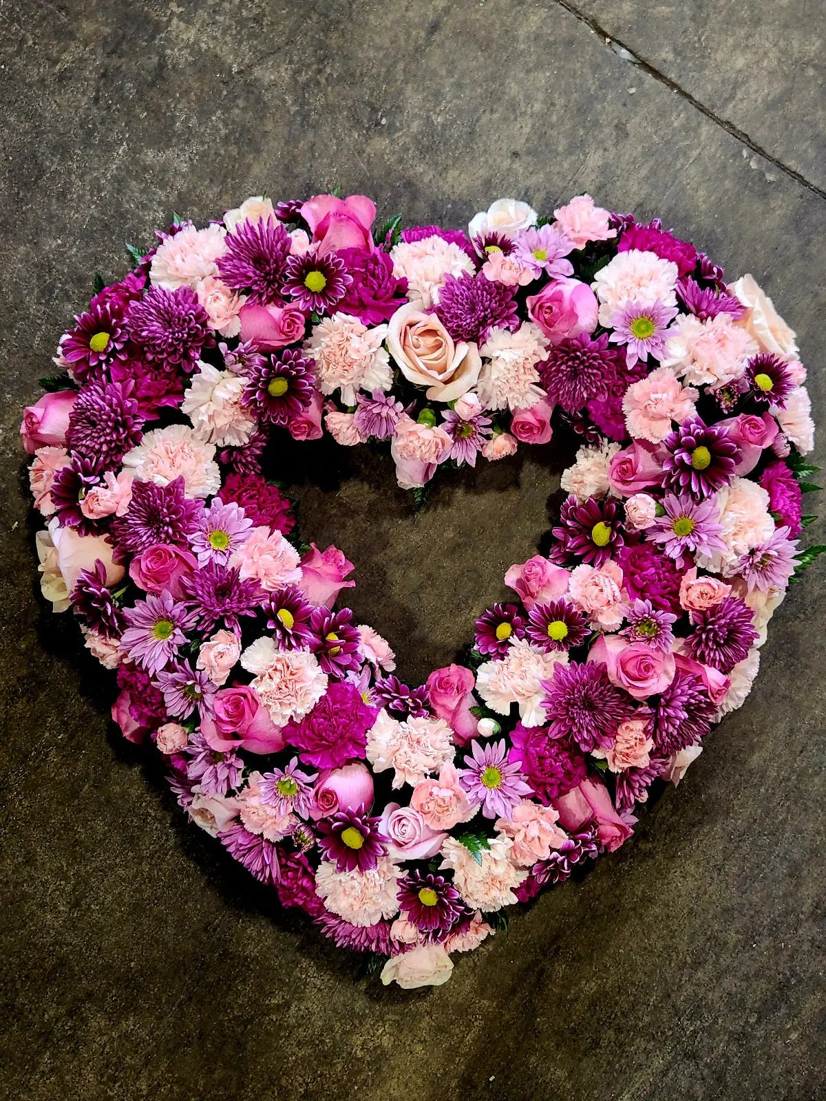 Rose Garden Heart Fleur Concept