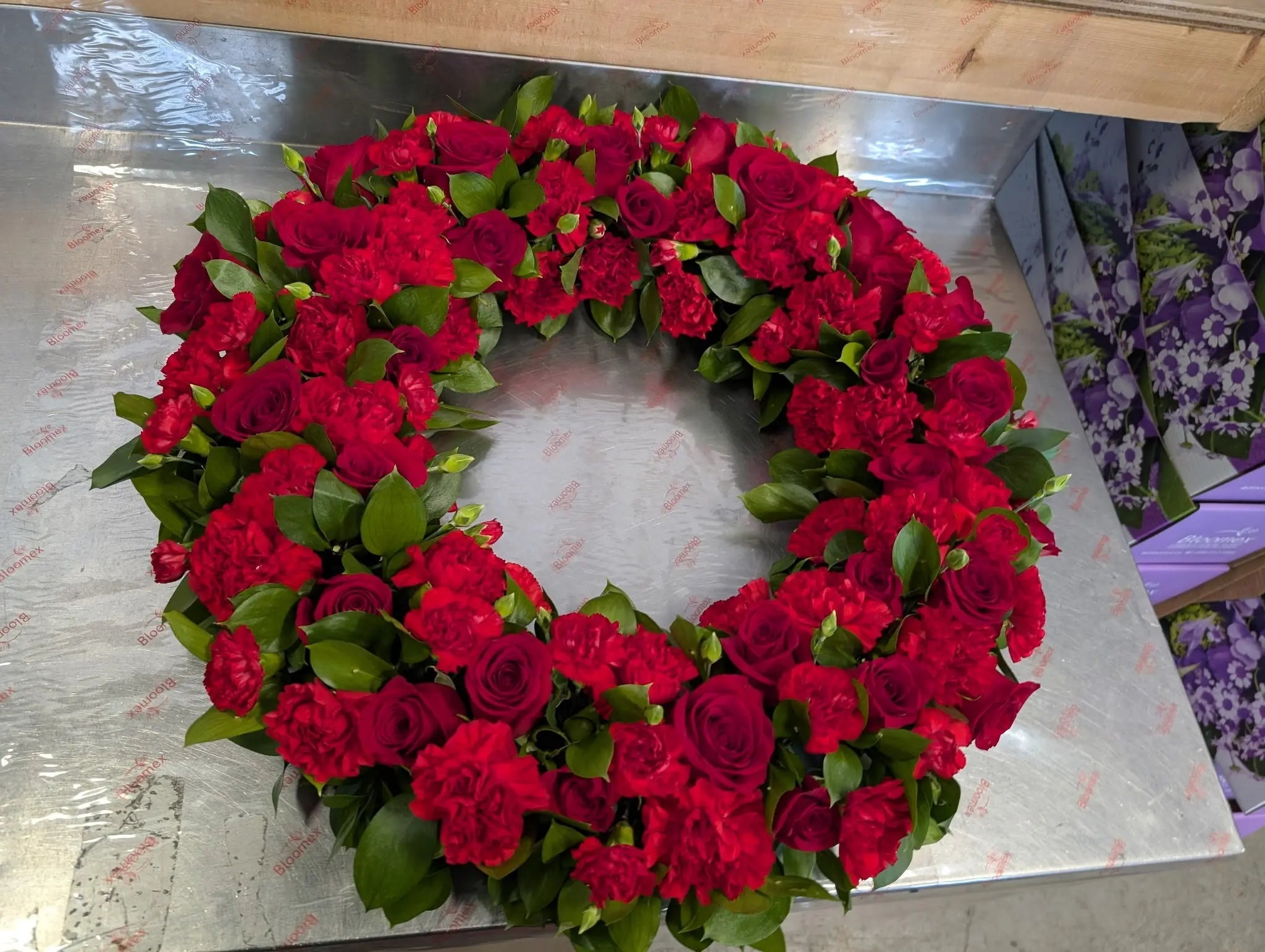 Warm Regards Wreath Fleur Concept