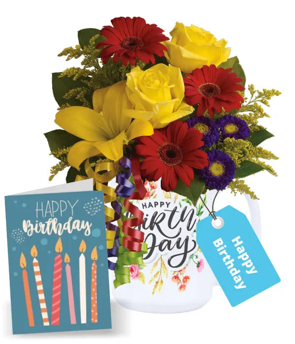 Birthday Mug Collection I Fleur Concept