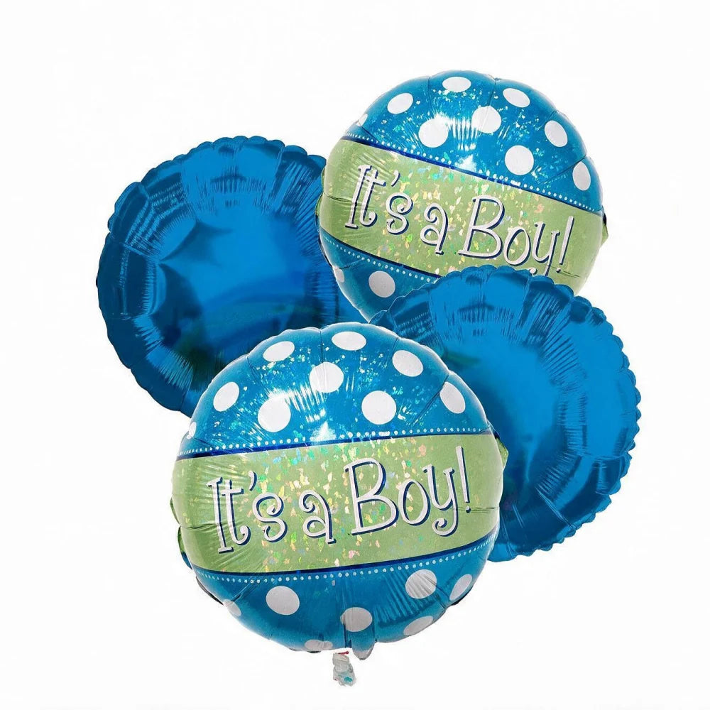 "It's a Boy" Balloon Bouquet (4) Fleur Concept