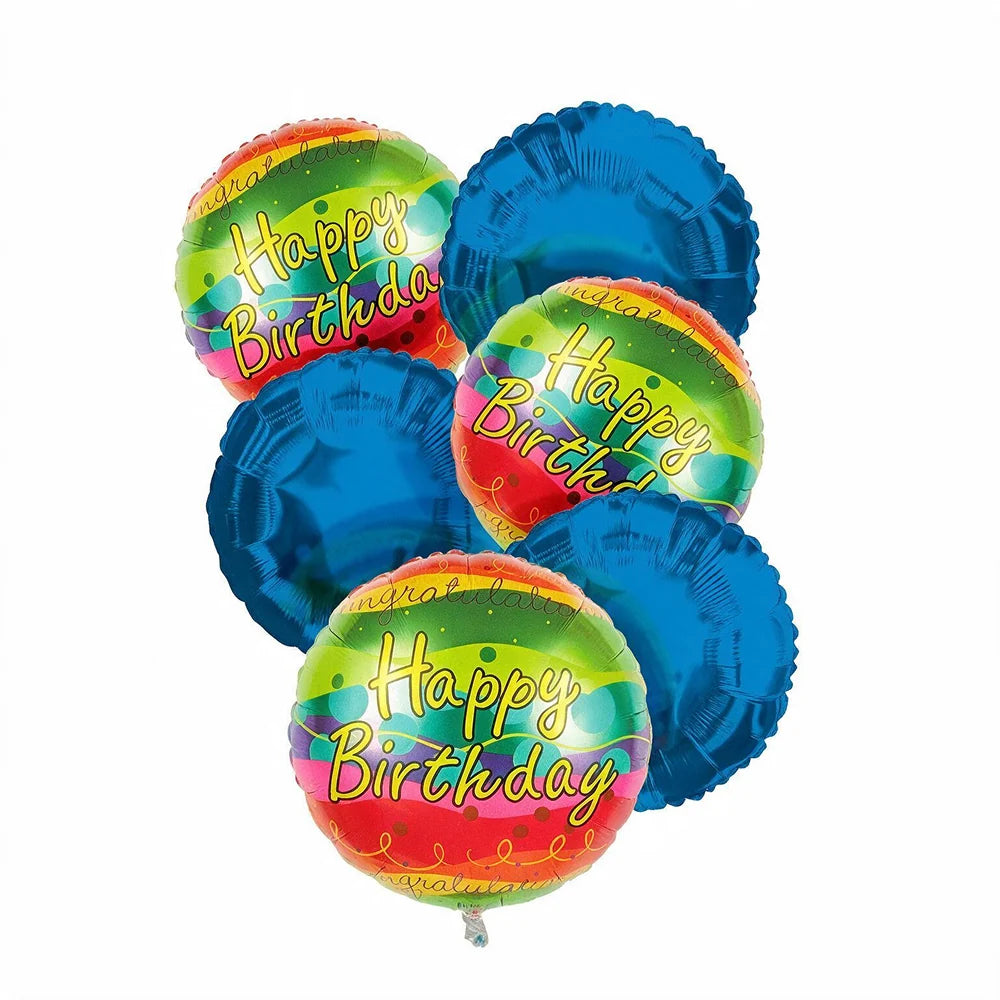 Happy Birthday Balloon Bouquet (6) Fleur Concept