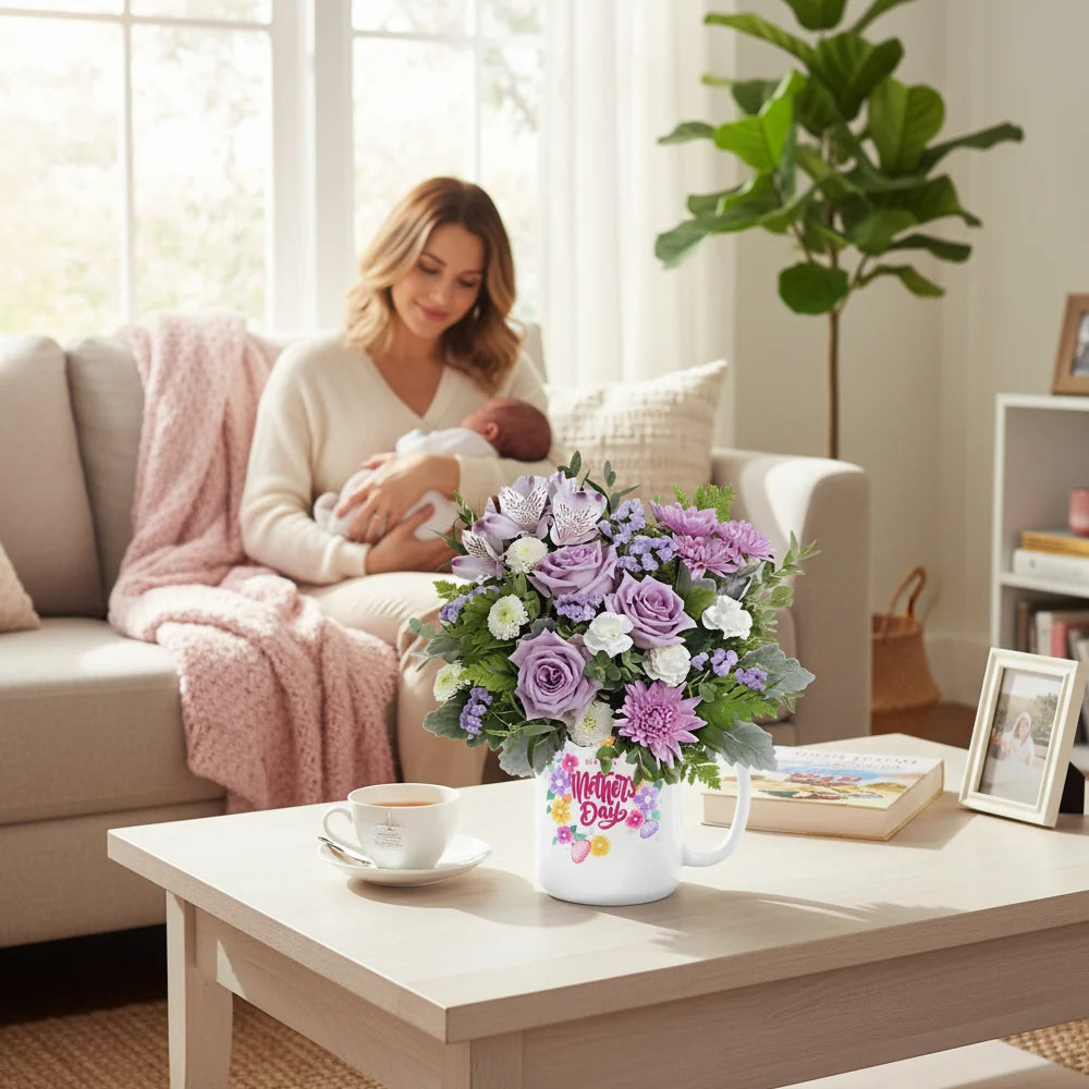 Violet Radiance Bouquet