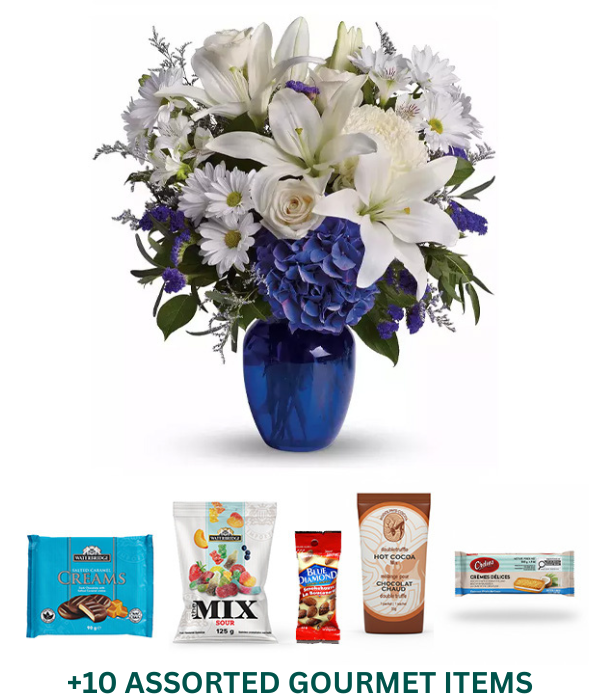 Beautiful in Blue Gourmet Bundle Fleur Concept