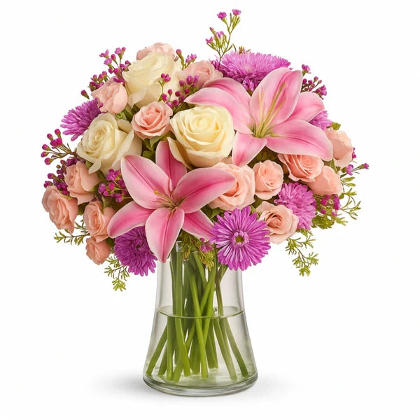 Vintage Bloom Bouquet Fleur Concept