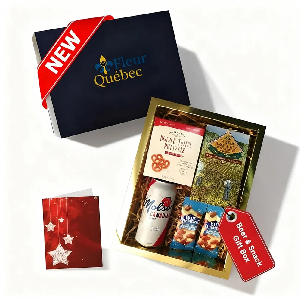 Beer & Snack Gift Box Fleur Concept