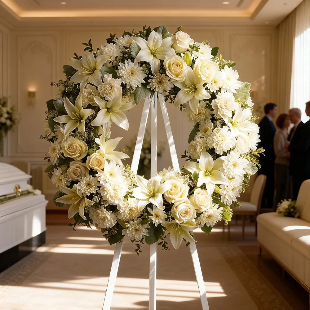 Serenity Wreath Fleur Concept