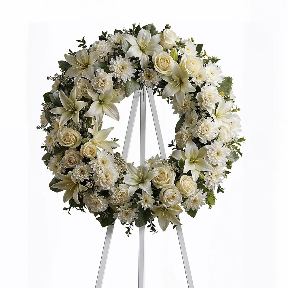 Serenity Wreath Fleur Concept